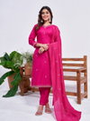 Rani Colour  Rayon With Embroidery Work Kurti With Pant Dupatta Aaradhna 1167 Suppliers In India